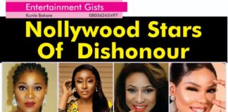 Nollywood Stars of dishonour