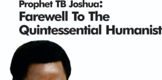 Farewell to TB Joshua
