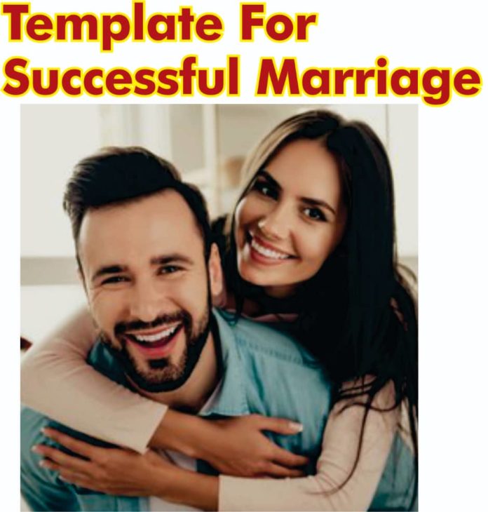 Successful marriage, Template for successful marriage(2)