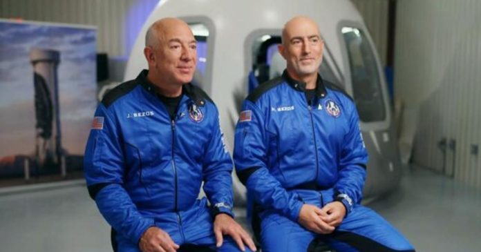Jeff Bezos going to space