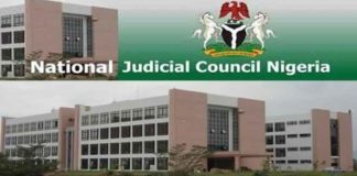 NJC recommends appointment of six Chief Judges