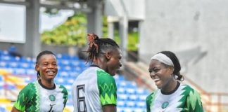 Nigeria 2-0 victory over Ghana