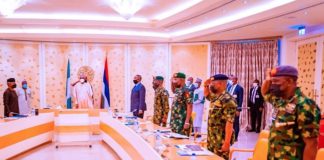Buhari sends security chiefs