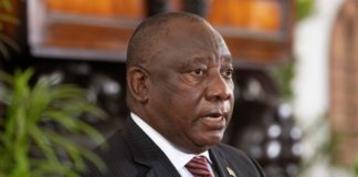 South African president tests positive